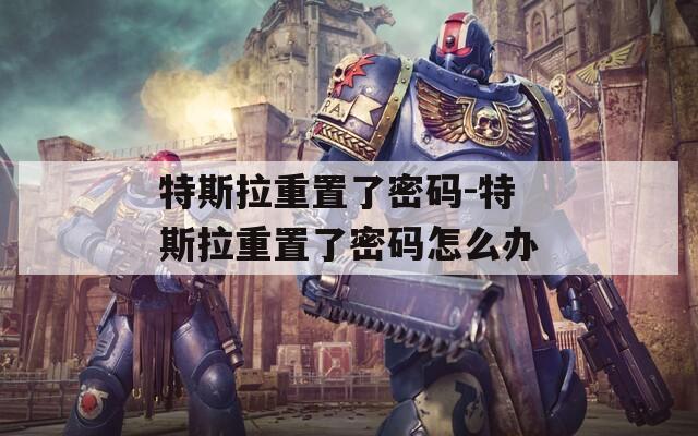 特斯拉重置了密码-特斯拉重置了密码怎么办