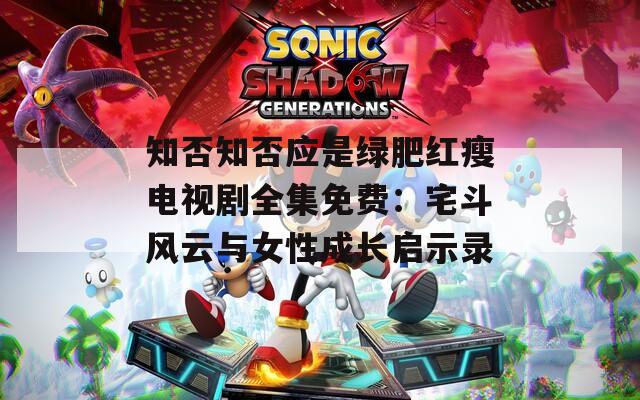 知否知否应是绿肥红瘦电视剧全集免费：宅斗风云与女性成长启示录